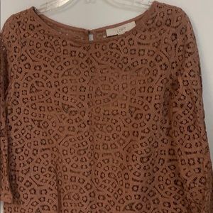 Loft lace top